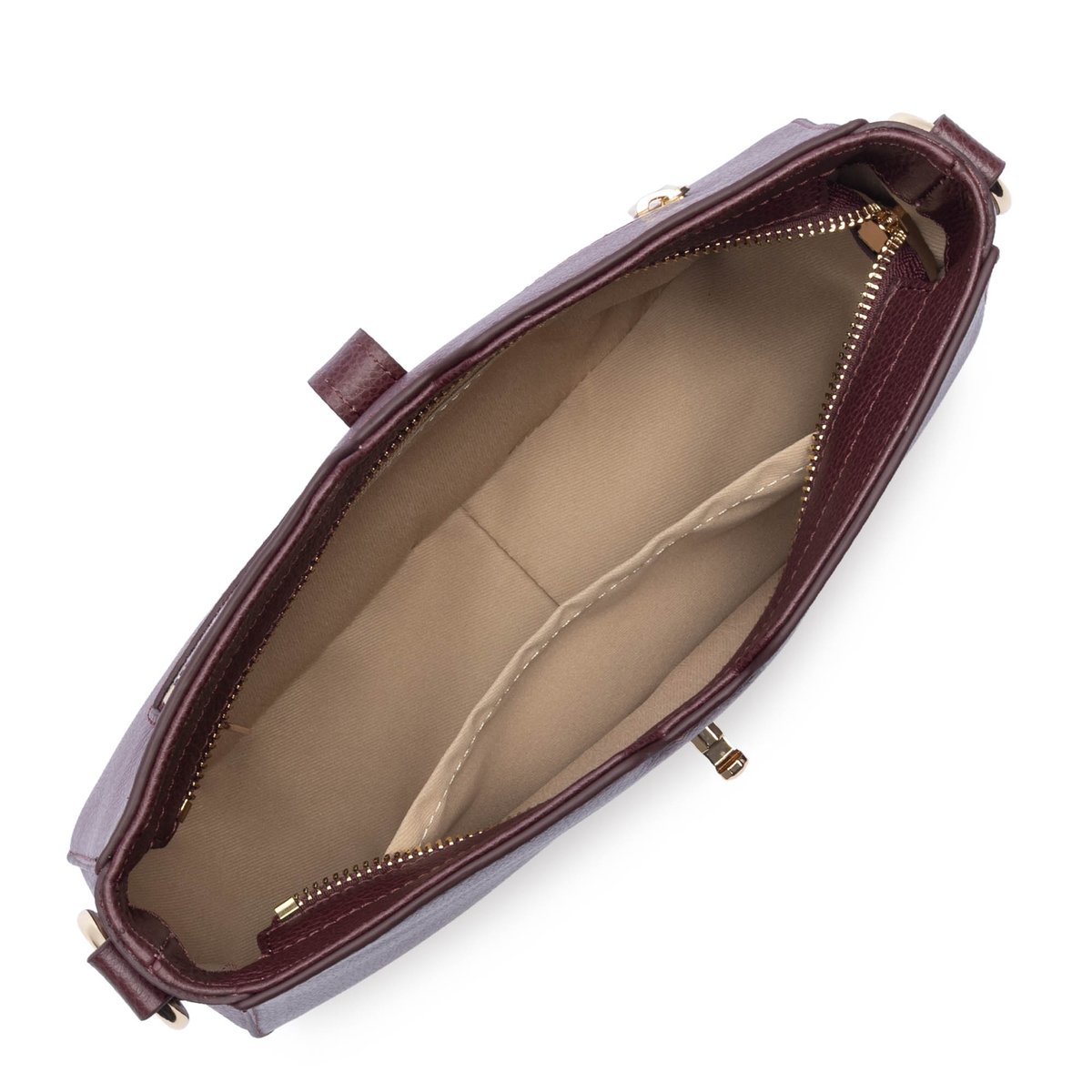 Sac rectangle MILANO HORIZON bordeaux, LANCASTER