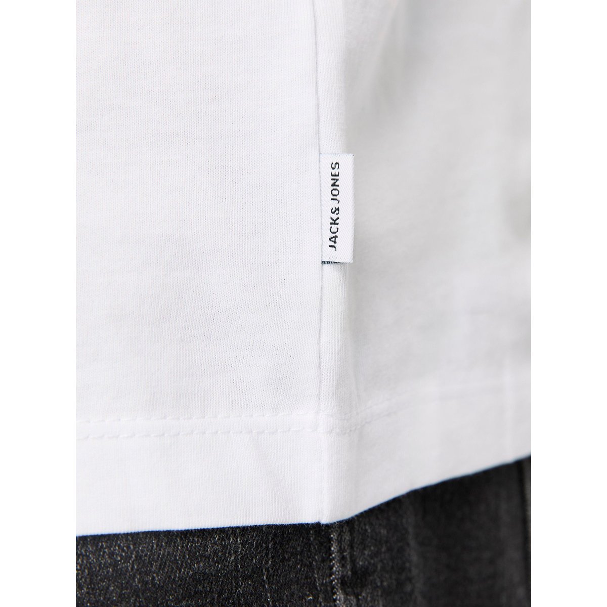 T-Shirt white 1, JACK & JONES