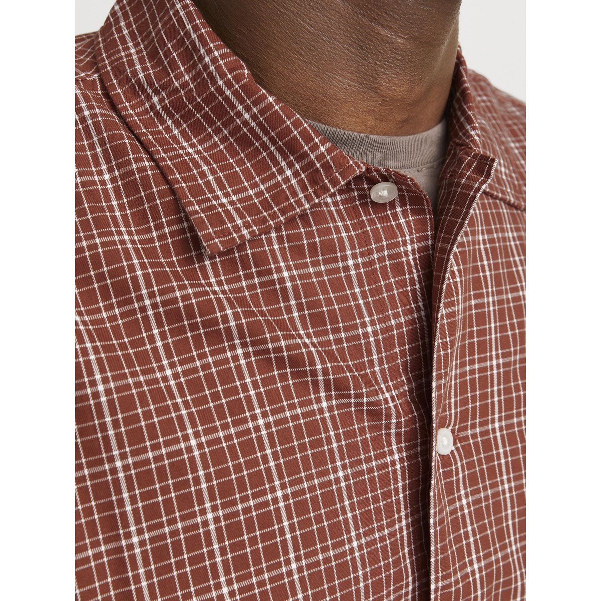 Chemise À Carreaux arabian spice, JACK & JONES