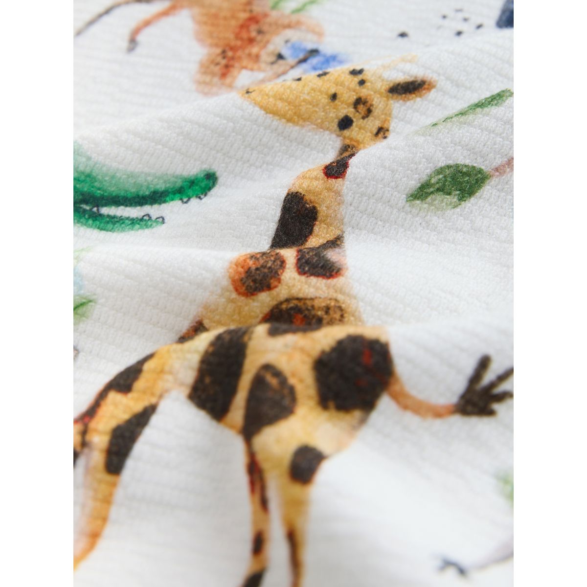 Sweat ras du cou imprimé sur l’ensemble animaux à l'aquarelle, NEXT
