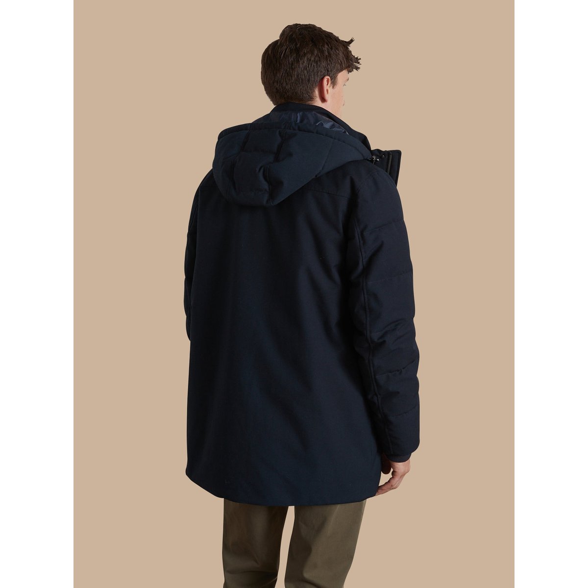 Parka intérieur matelassé marine, CYRILLUS