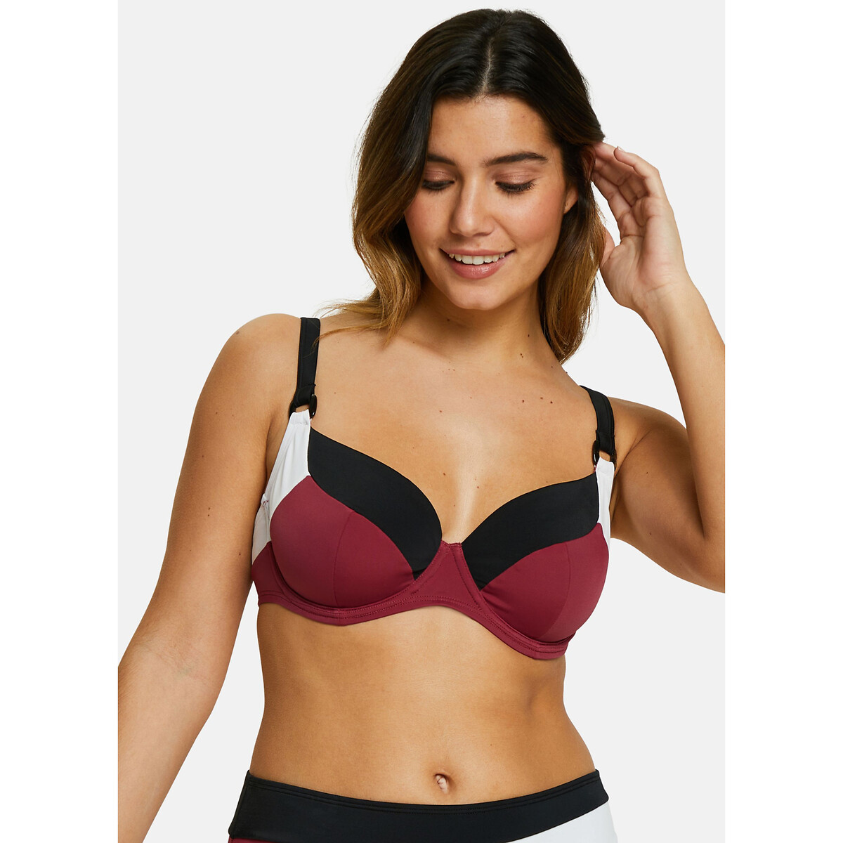 Beyond The Beach Bikini Top plum, SANS COMPLEXE