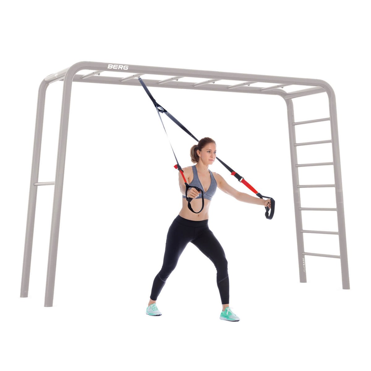Sangle fitness pour aire de jeux Playbase noir, BERG TOYS