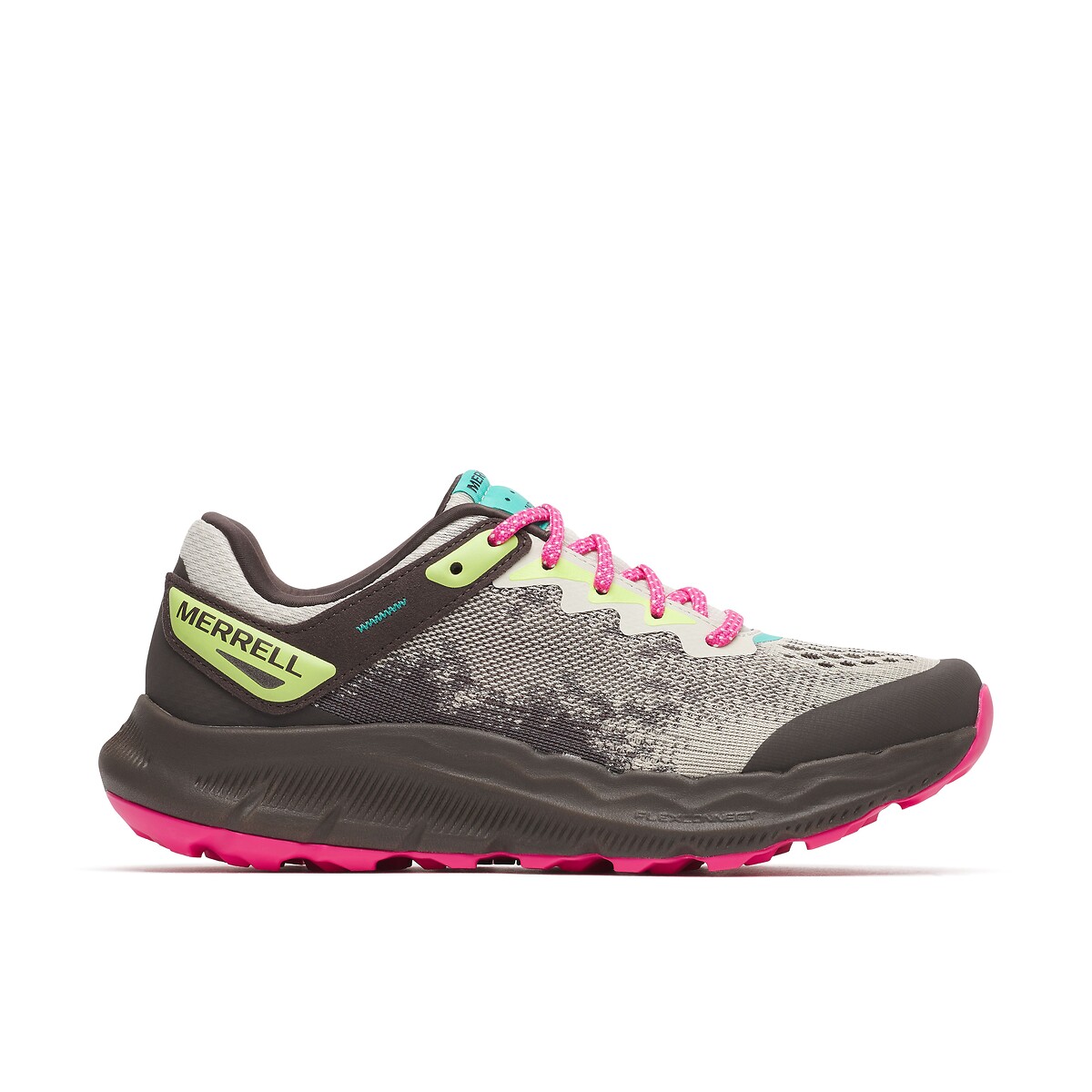 Baskets tout-terrain ANTORA 4 noir/rose fluo, MERRELL