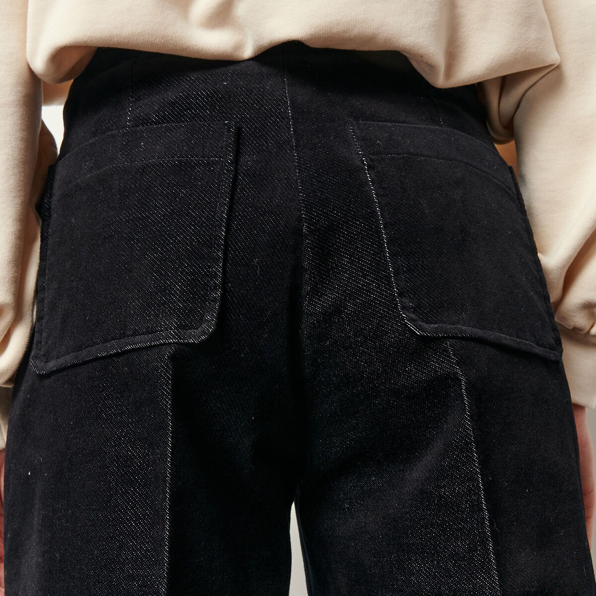 Pantalon en velours ALVELVET noir, SESSUN