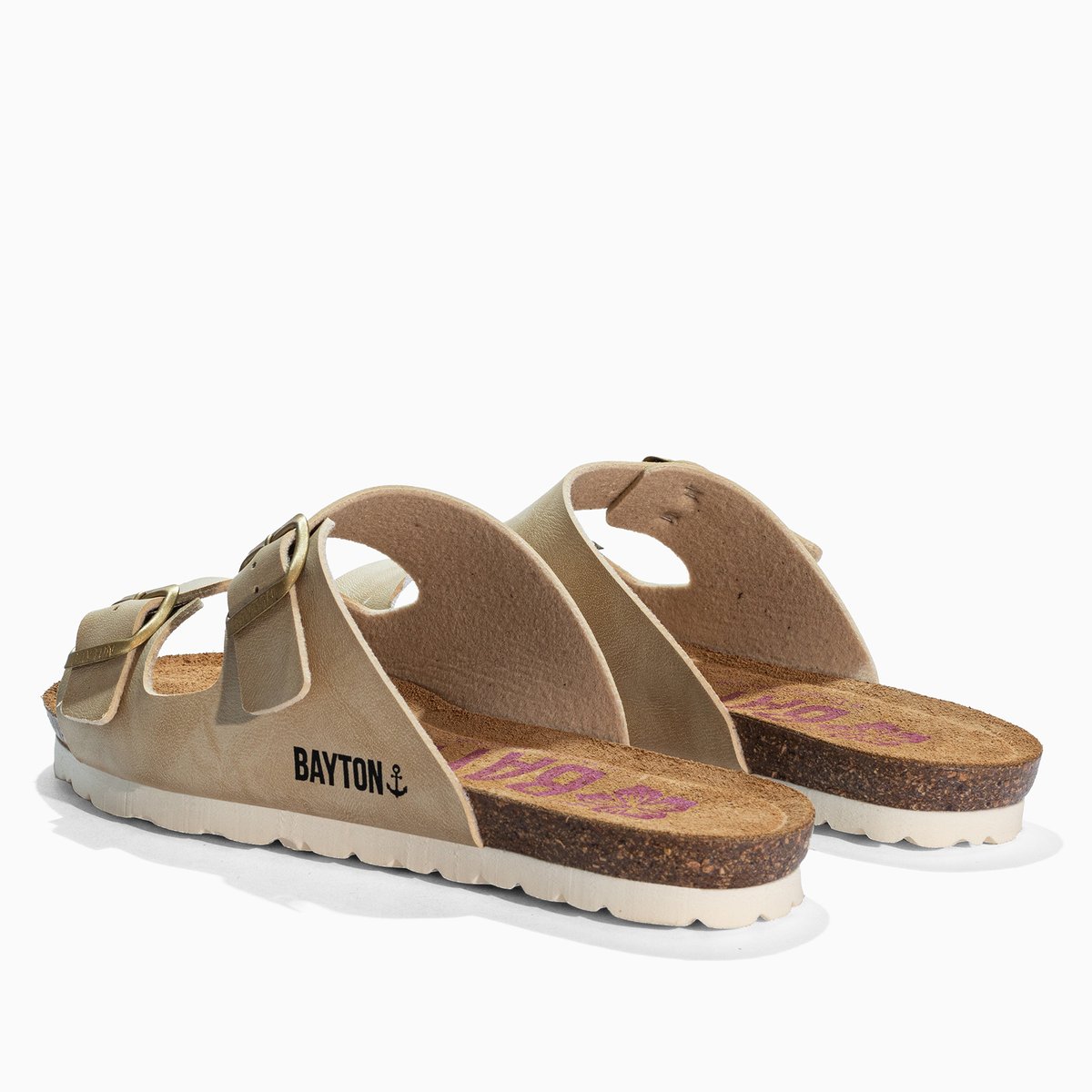 Sandales ASTRAKAN beige, BAYTON