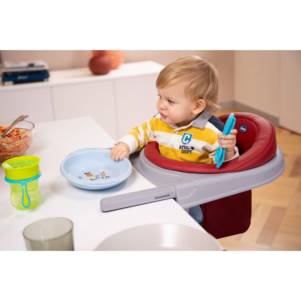 Siège de table bébé 360°  stone, CHICCO
