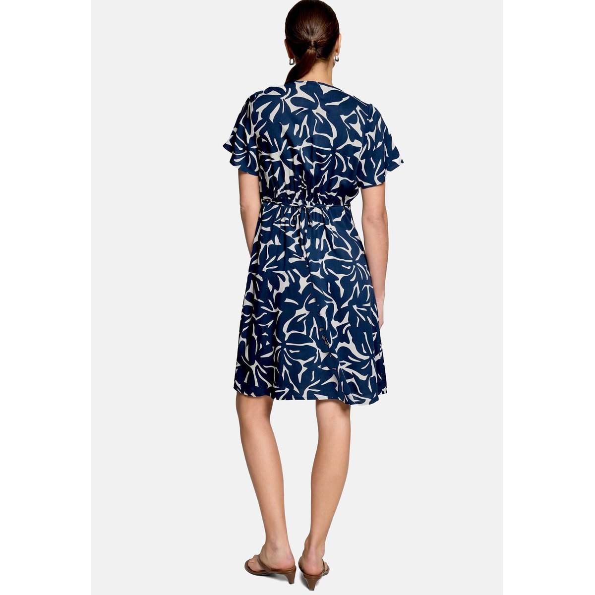 Mini-robe à imprimé blue/cream, ZERO