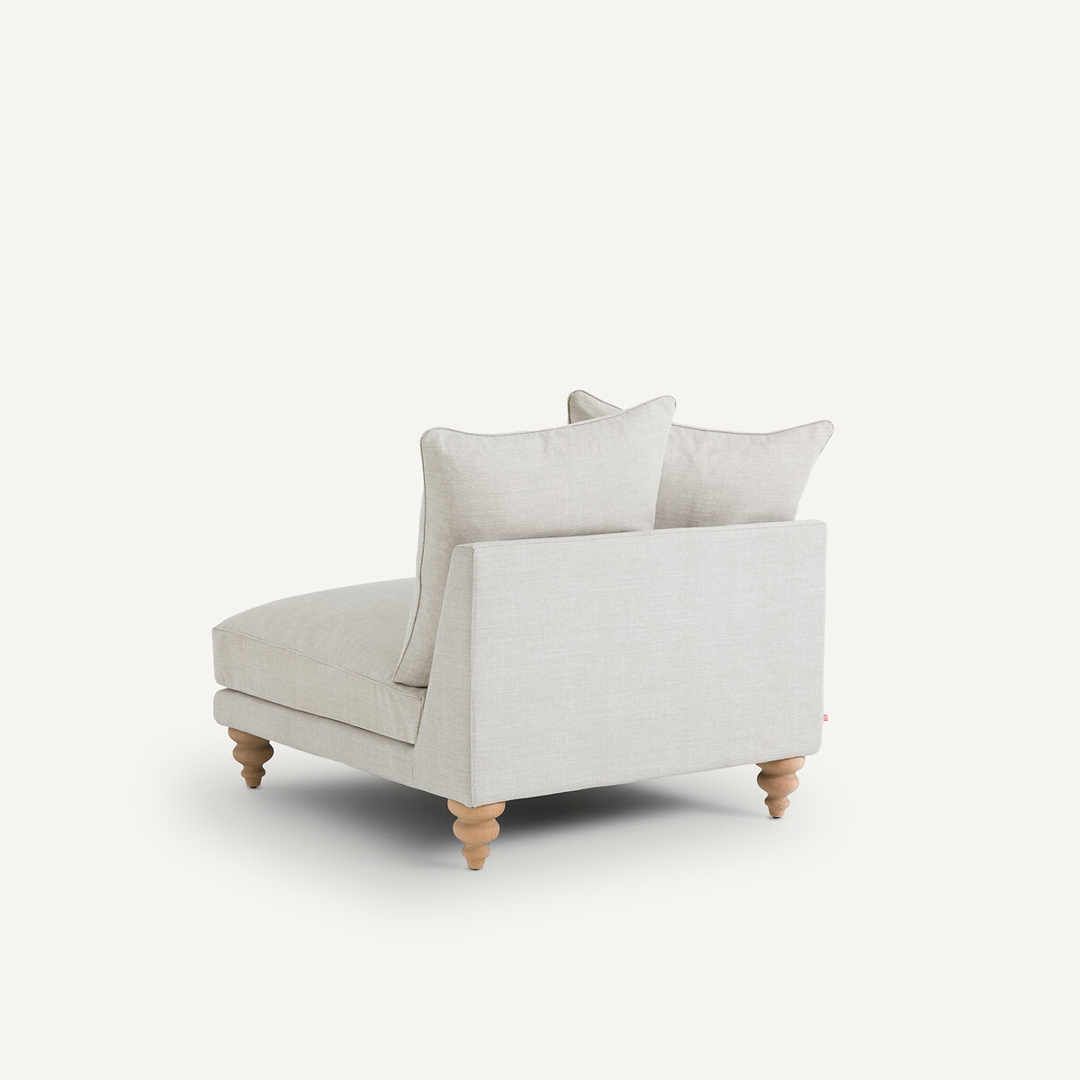 Poltrona cotone lino, Lazare beige, AM.PM