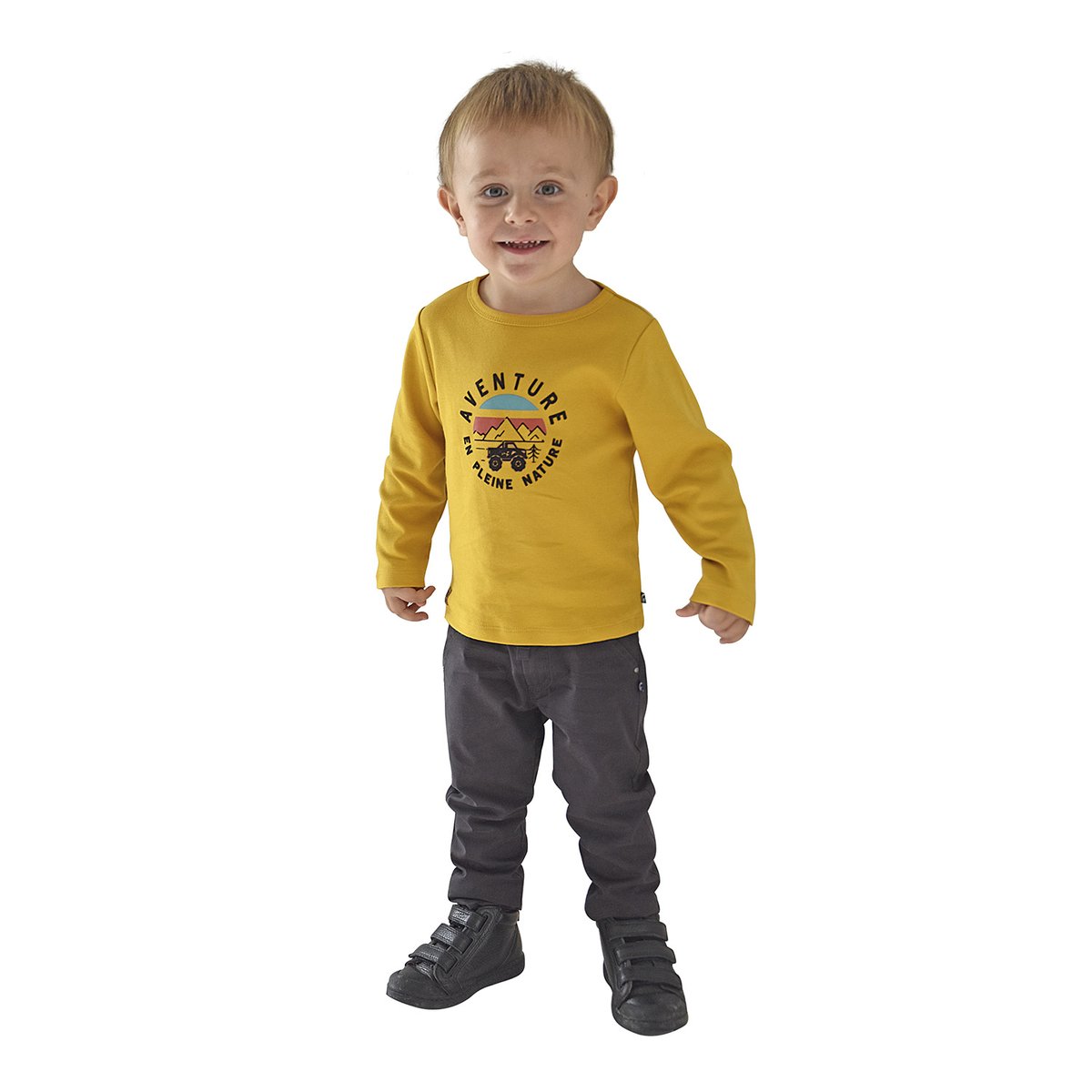 Tee shirt jaune deynis jaune, SUCRE D'ORGE