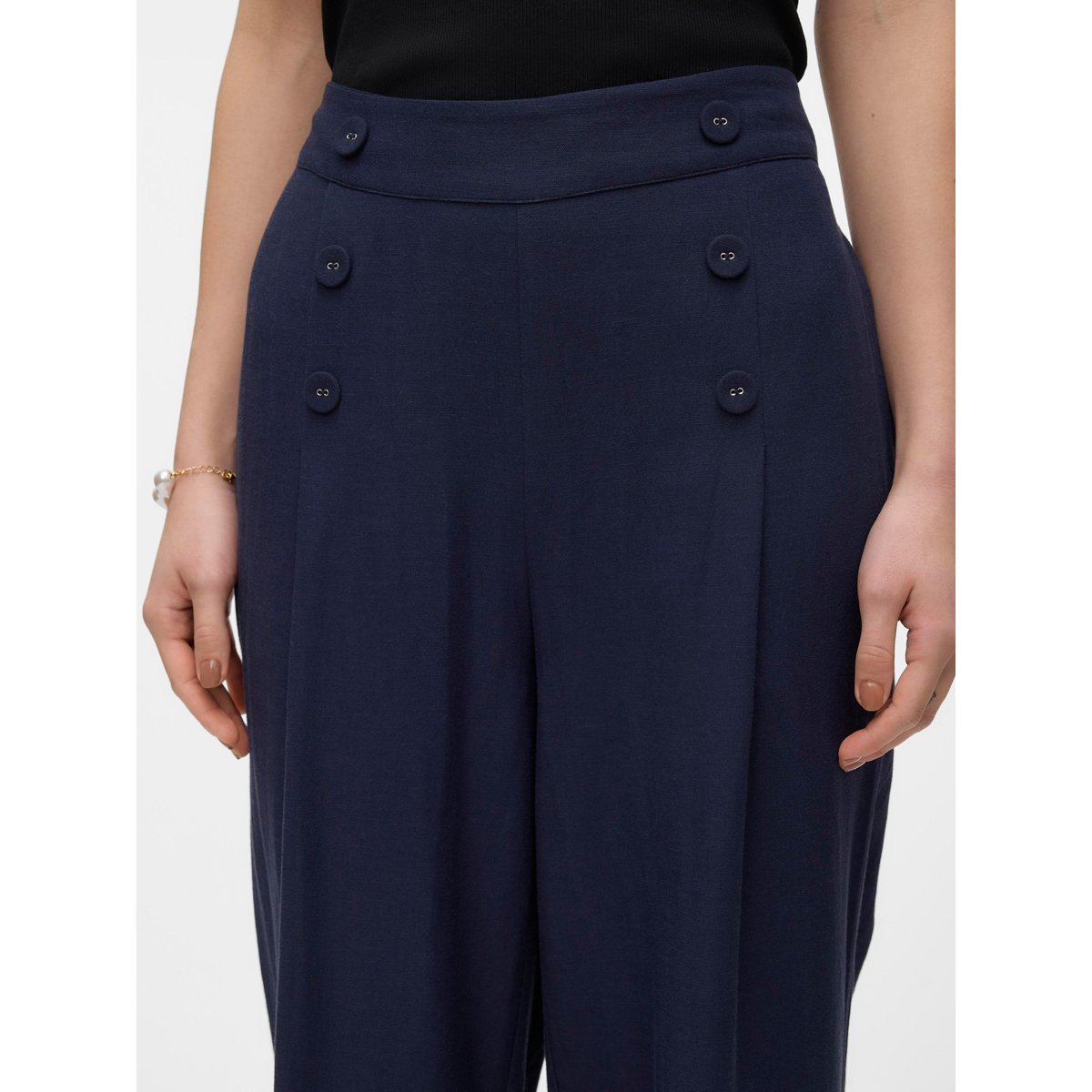 Pantalon À Jambe Large night sky, VERO MODA