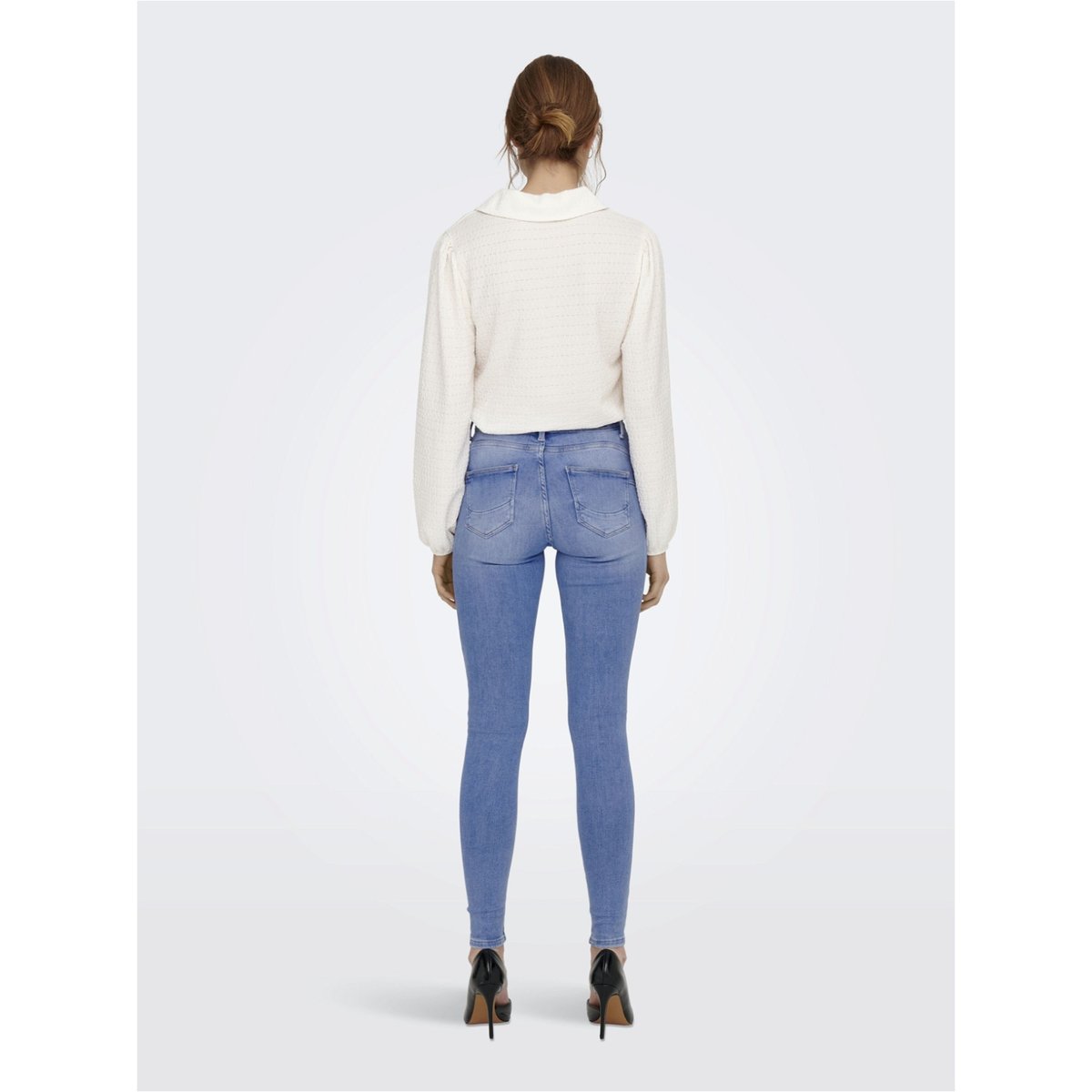 Jean Skinny special bright blue denim, ONLY