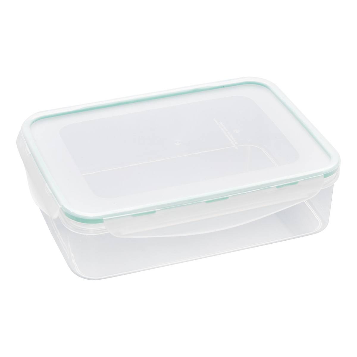 Boîte de conservation rectangulaire 2,16L CLIPEAT bleu, 5FIVE SIMPLY SMART