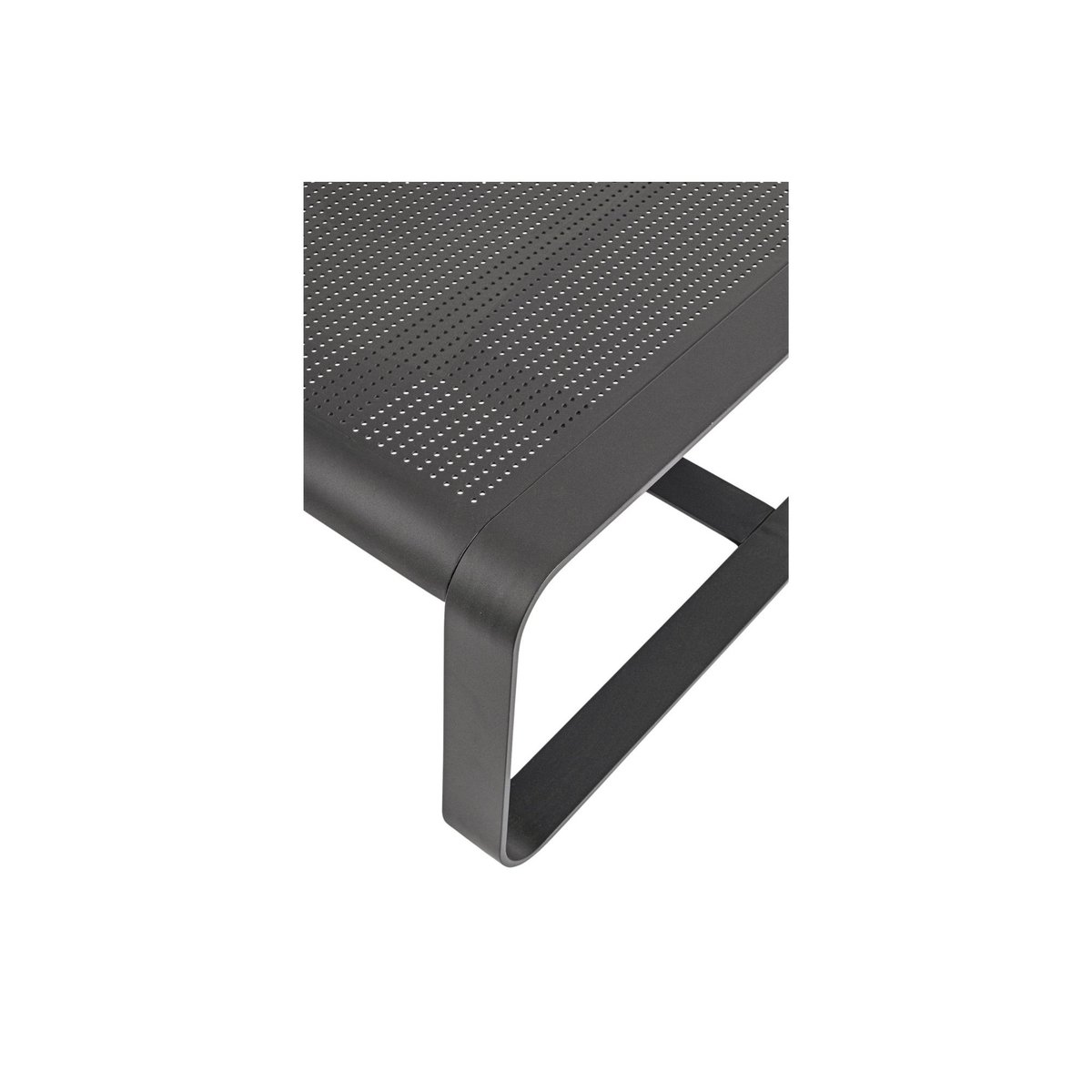 Table basse de jardin rectangulaire en métal L105 - ETRETAT anthracite, HELLIN, DEPUIS 1862