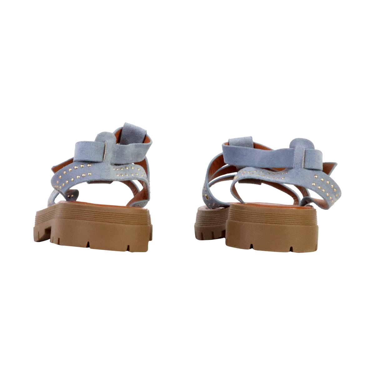 Sandales à Brides bleu, ENZA NUCCI
