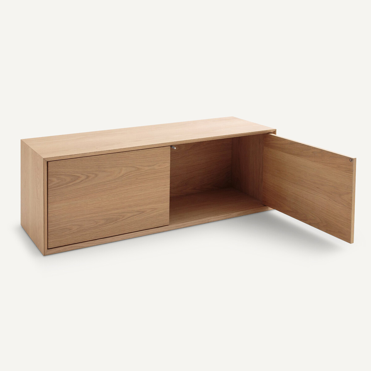 Contenitore impiallacciato in rovere L110 x P35 cm Archivita quercia naturale, AM.PM