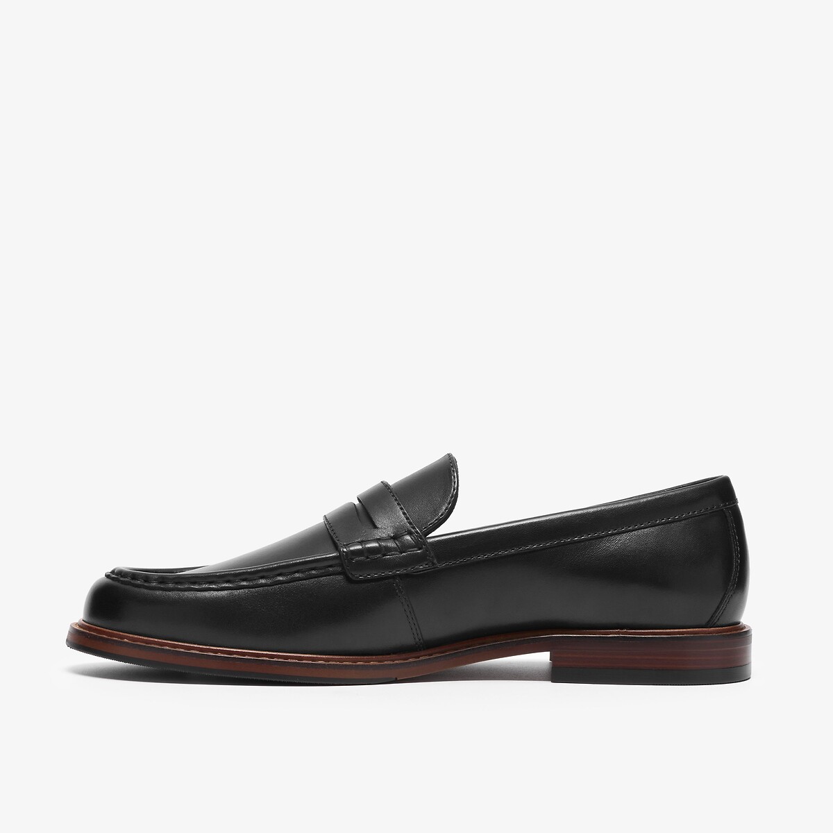 Leder-Mokassins, CRANHILL LO schwarz, CLARKS