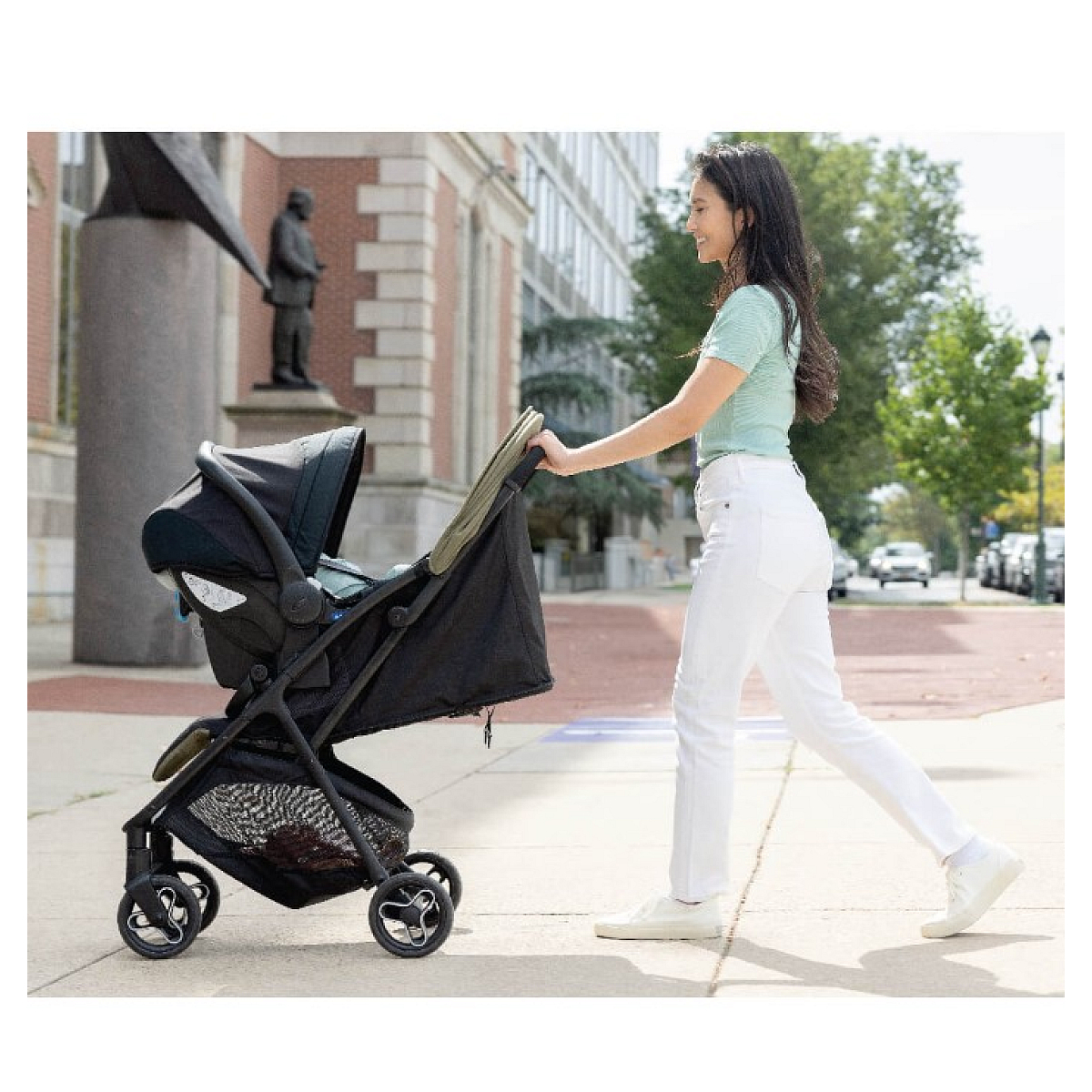 Poussette Myavo Duo Midnight couleur unique, GRACO