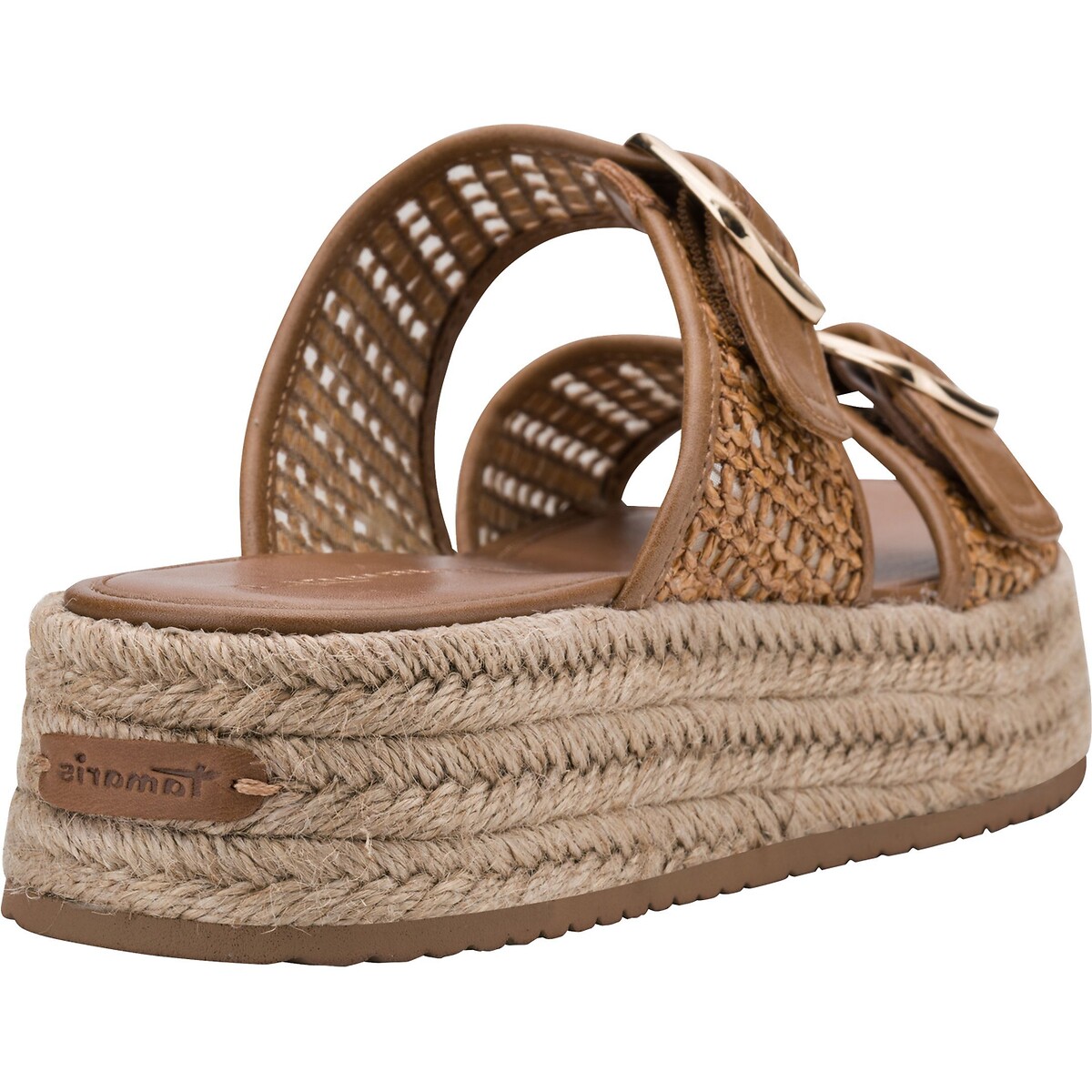 Platform Mules cognac, TAMARIS