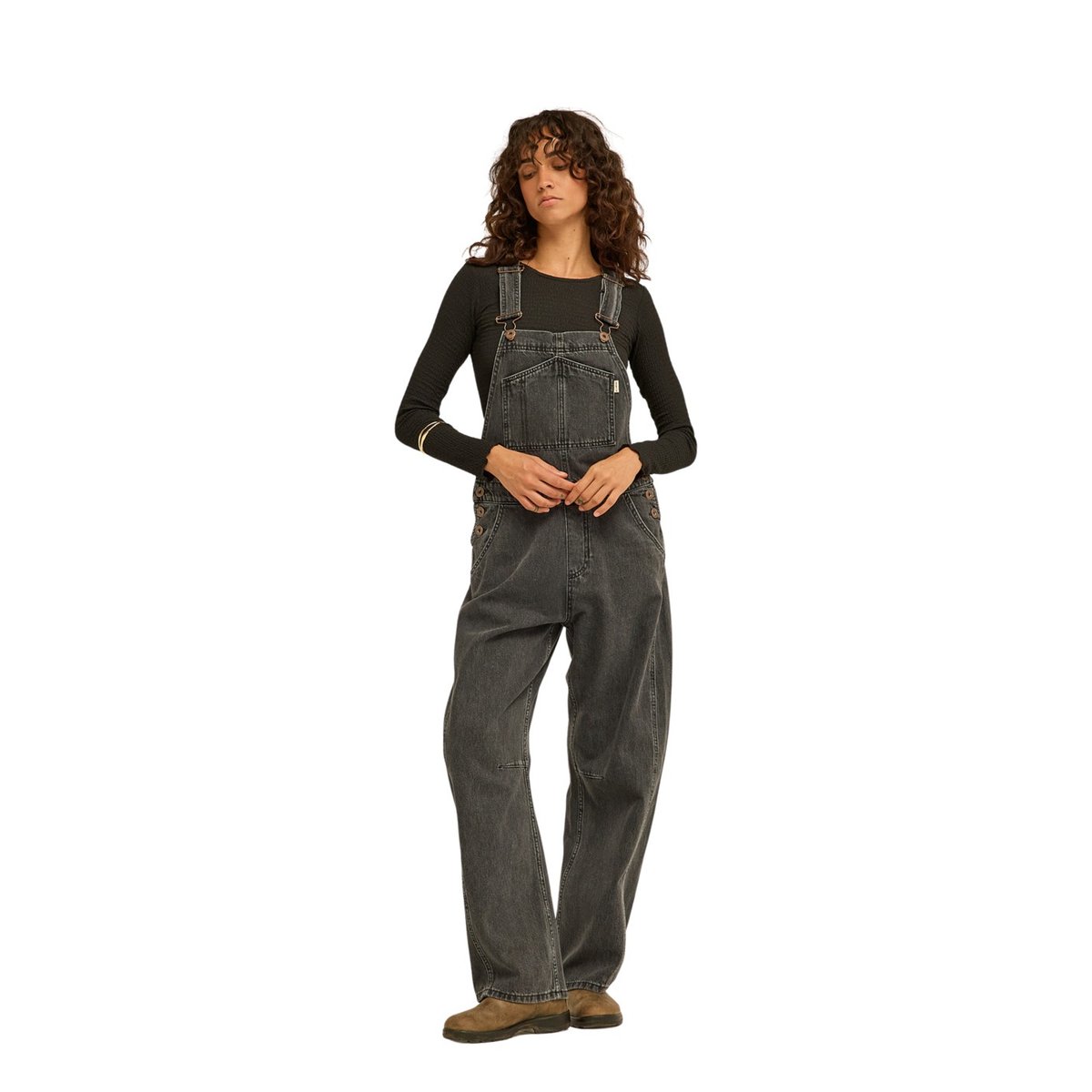 Salopette en jean COLORADO noir black rinse, BILLABONG