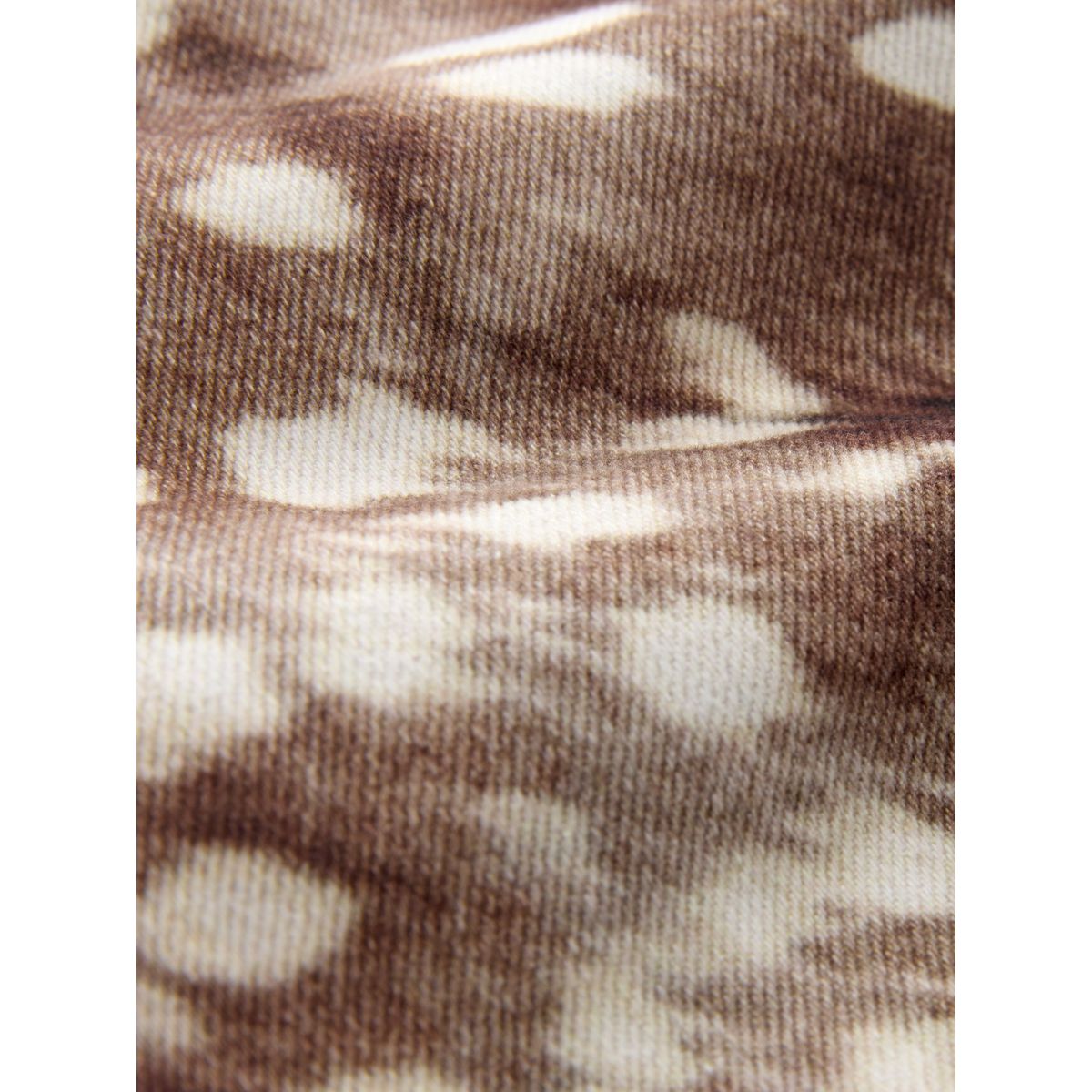 Jupe courte en jean coupe sablier motif animalier cerf, NEXT