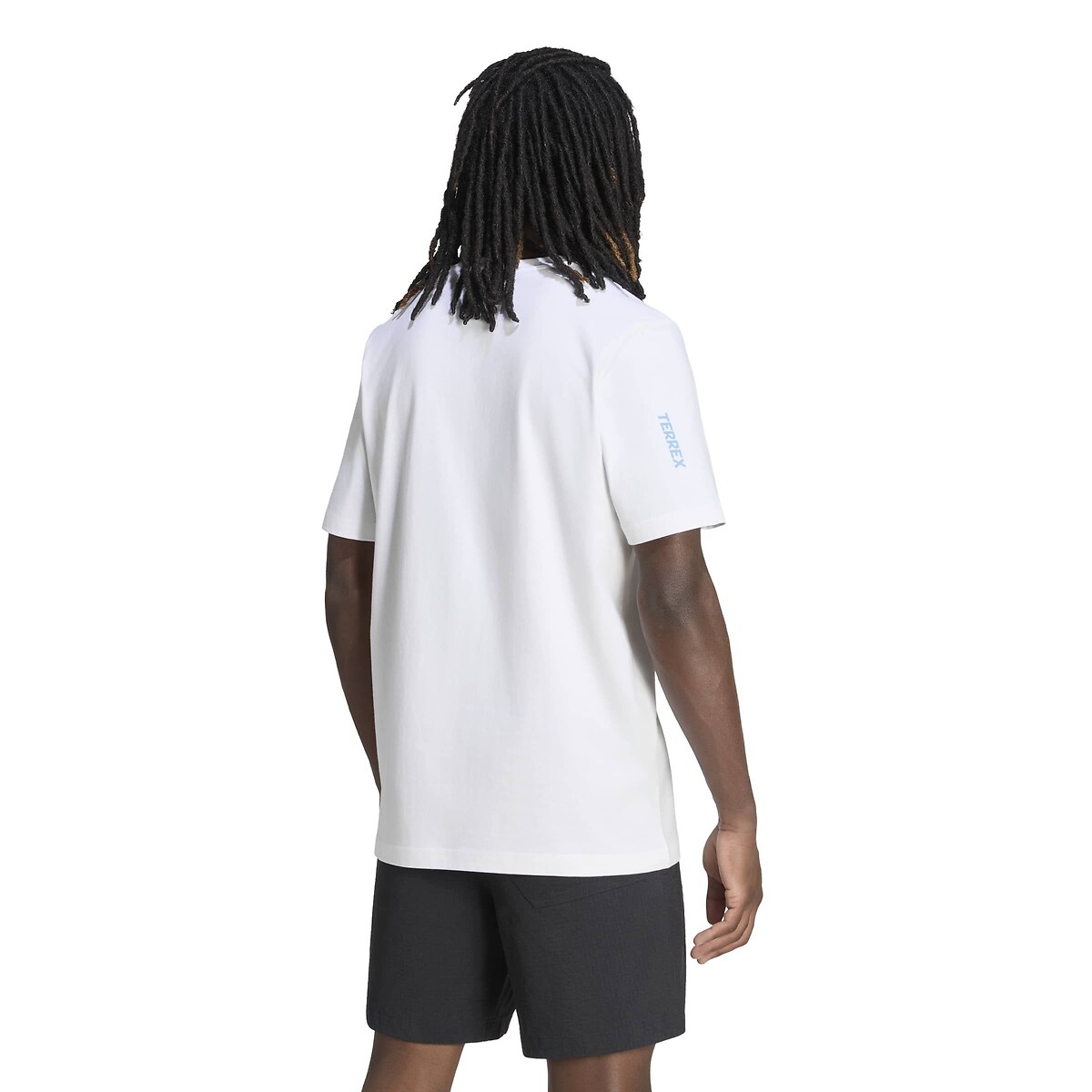 T-shirt de randonnée, TERREX blanc, adidas Performance