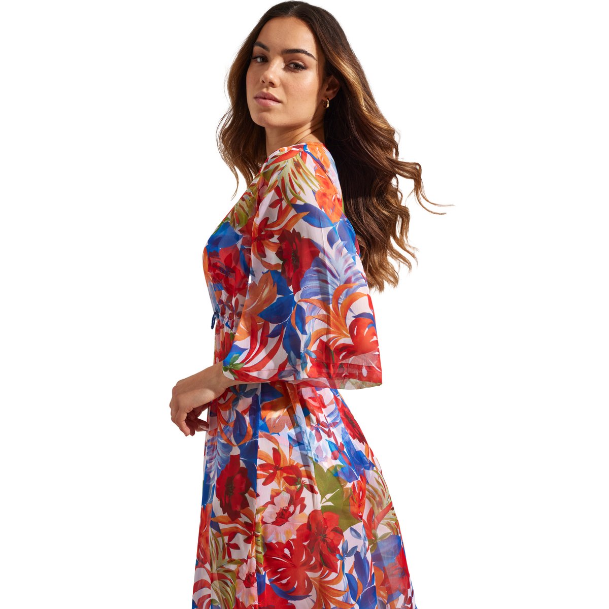Robe longue de plage BABILONIA blanc, SELMARK MARE