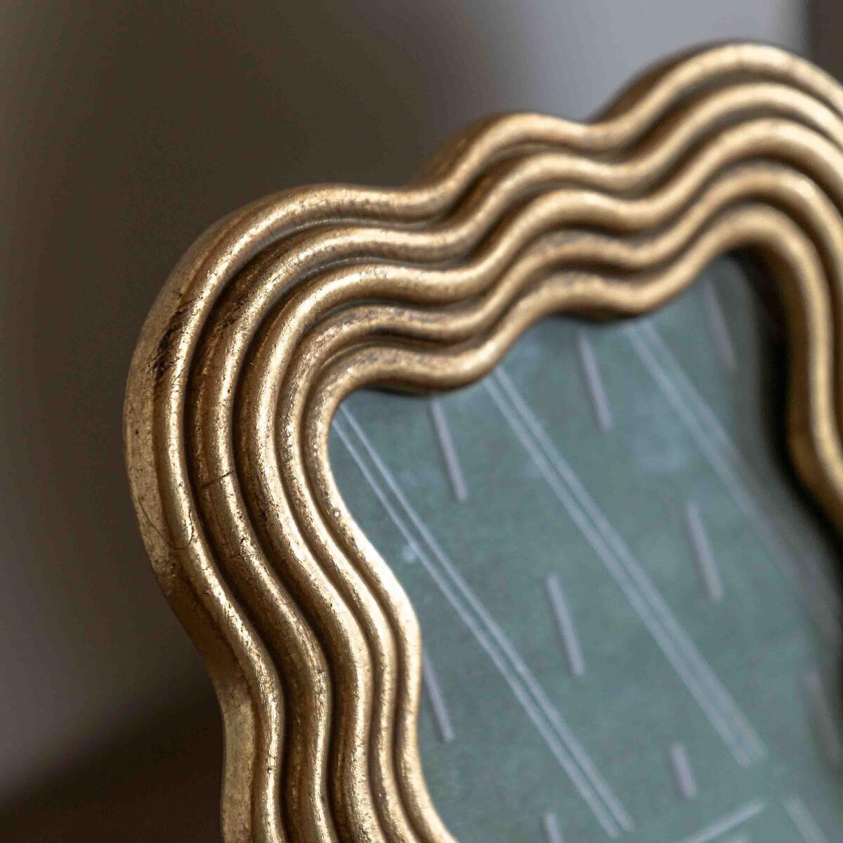 4x6" Padula Wave Photoframe gold-coloured, ÉDITÉ