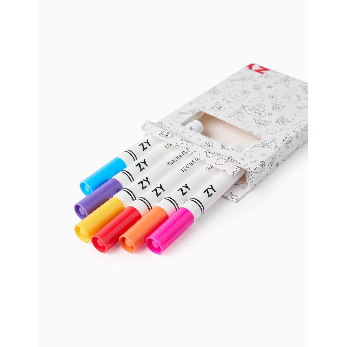 Pack 6 Marqueurs à LEau multicolore, ZIPPY
