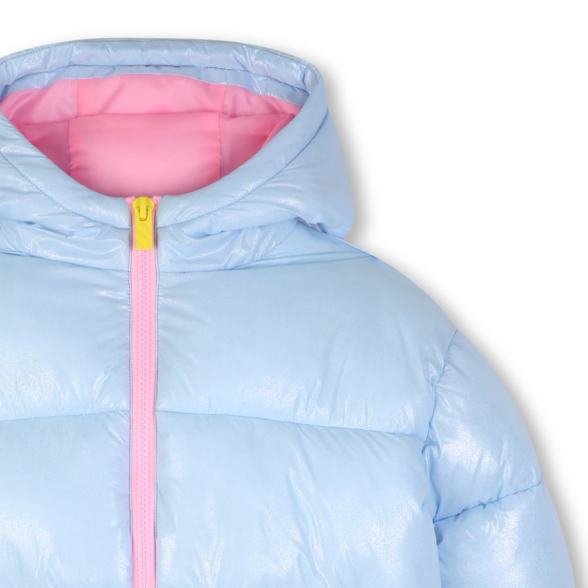 Doudoune à capuche mineral blue, BILLIEBLUSH