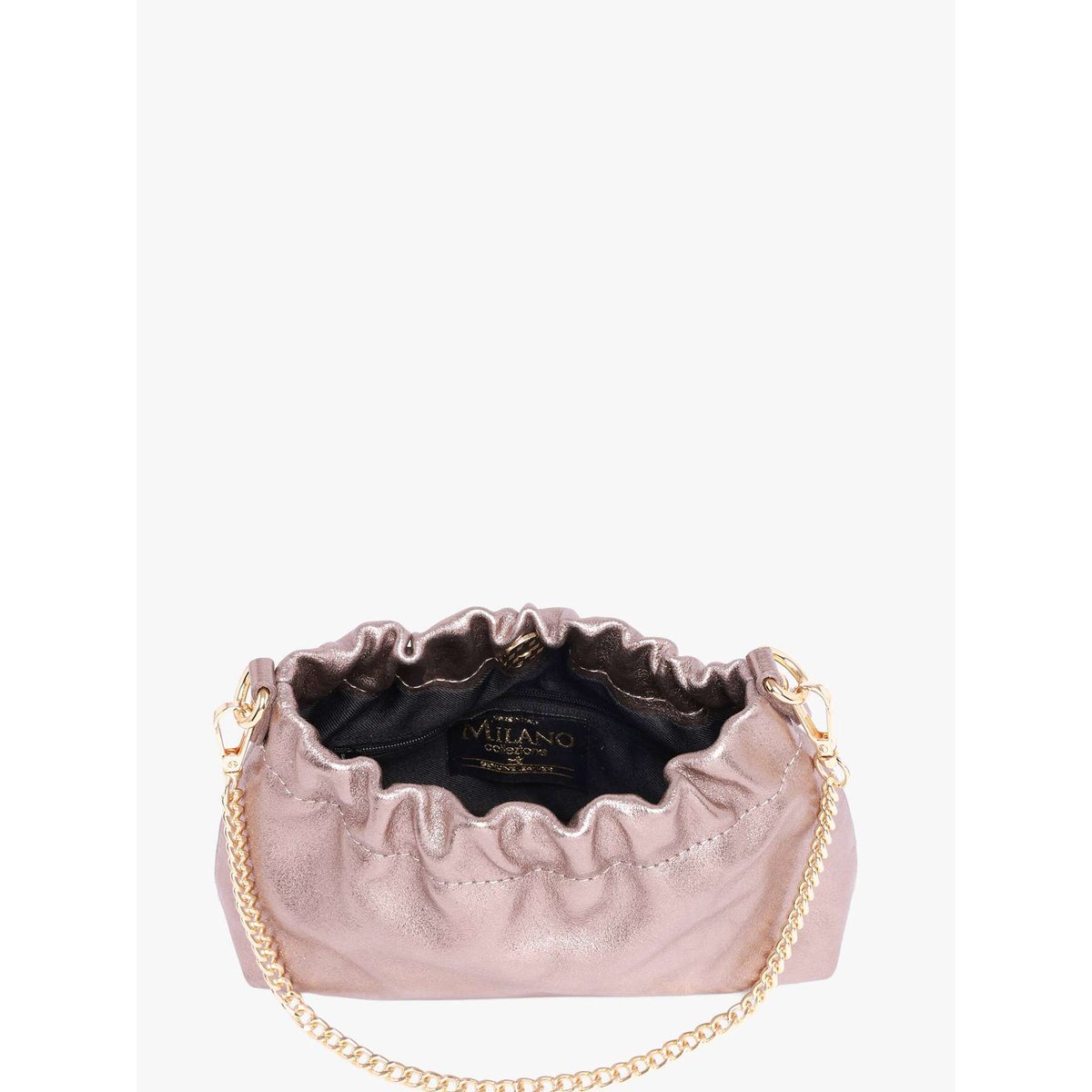 Sac bandoulière Nine cuir bronzo, MILANO