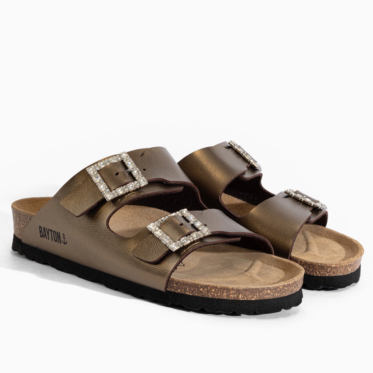 Sandales STRASS ATLAS bronze, BAYTON