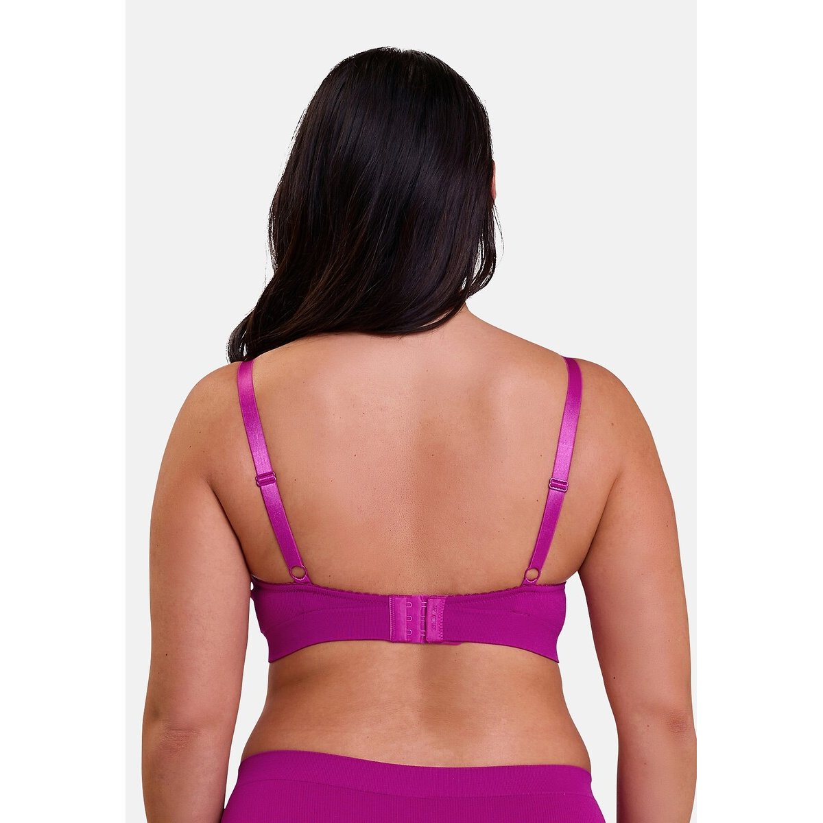 Brassière coques sans armatures AGATHE rose fuchsia, SANS COMPLEXE