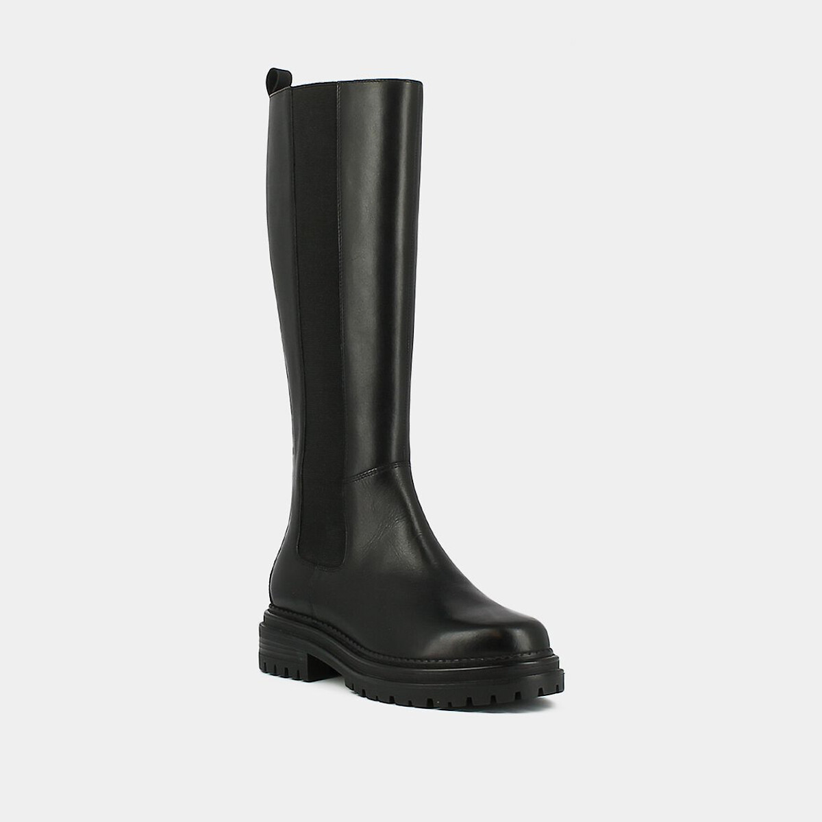 Adal Leather Calf Boots black, JONAK