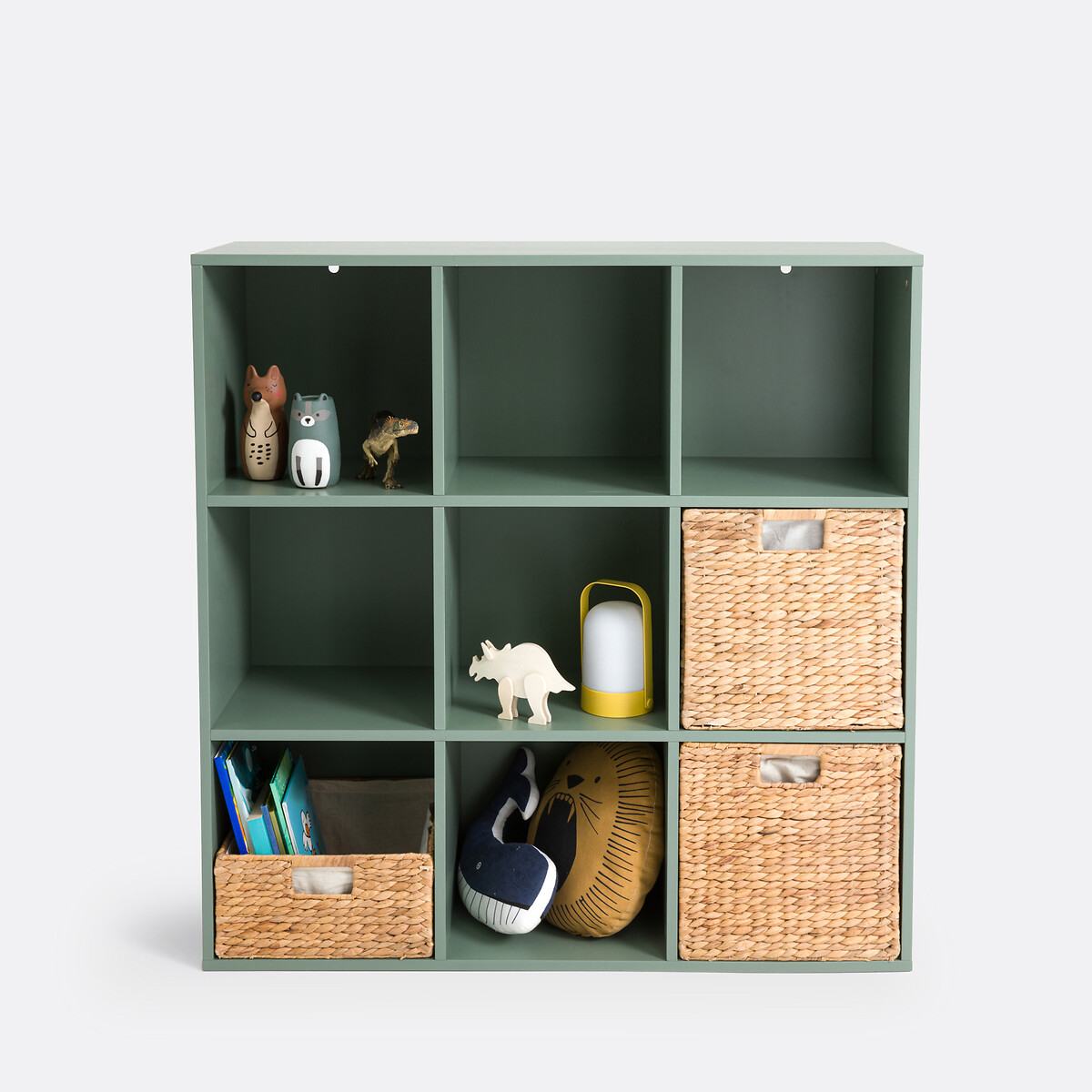 Mobile contenitore 9 scomparti, Diny eucalyptus, LA REDOUTE INTERIEURS