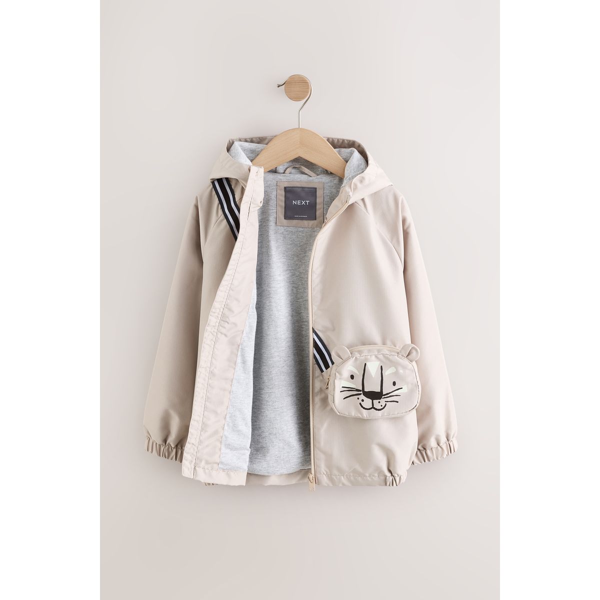 Anorak imperméable marron, NEXT