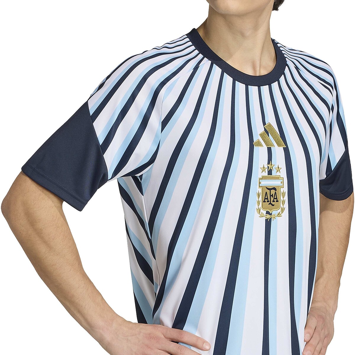 Preshirt Home Argentine, Coupe du monde 2026 blanc, adidas Performance