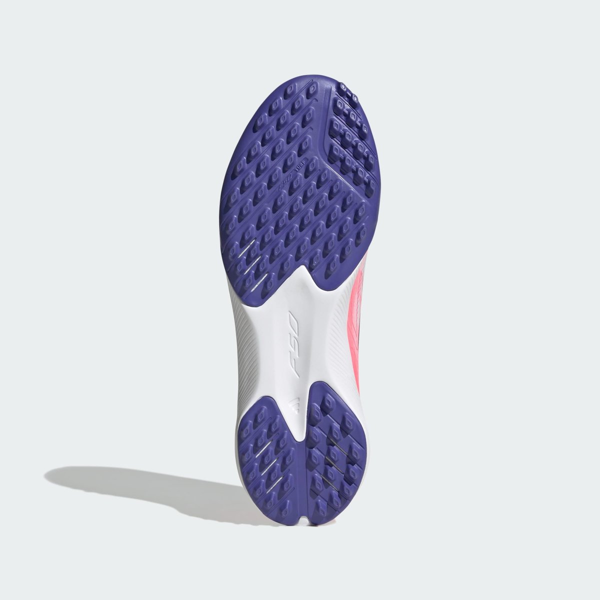 Chaussure De Football Sans Lacets F50 Hyperfast League Turf Enfants Chaussure De Football Sans Lacets F50 Hyperfast League Turf Enfants cloud white / solar purple / solar turbo, adidas Performance