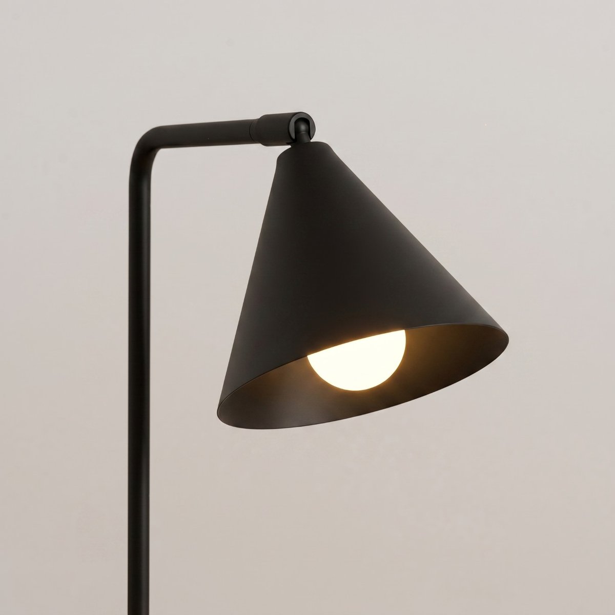 Lampe de bureau Acier Noir E14 1 NOX noir, EDEN
