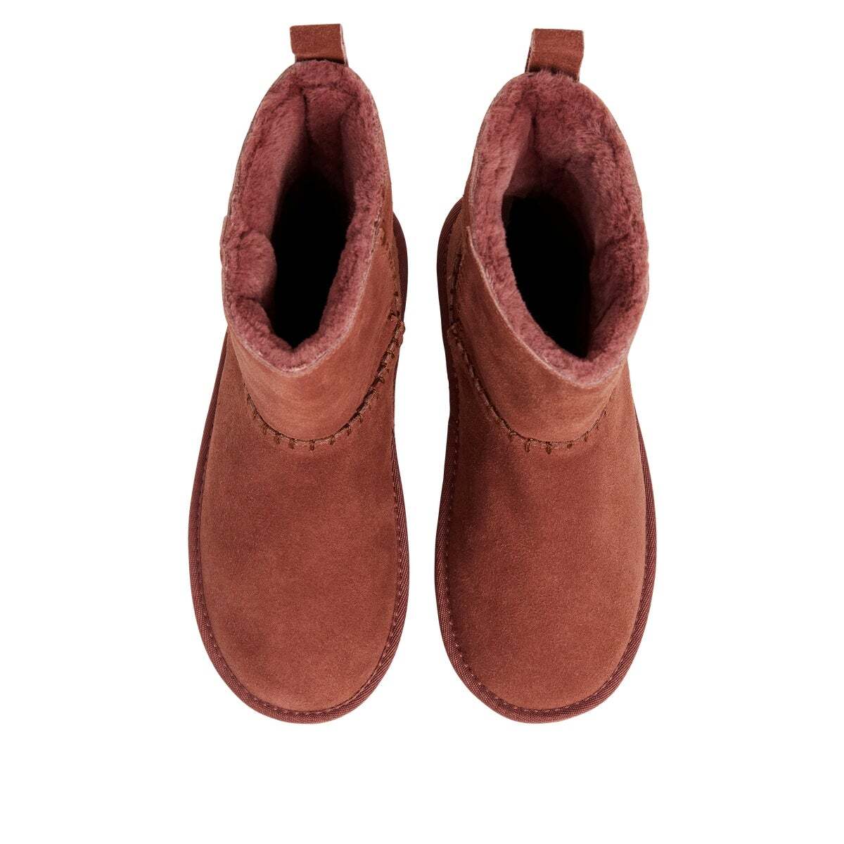Bottines En Daim rose bois de rose, PEPE JEANS