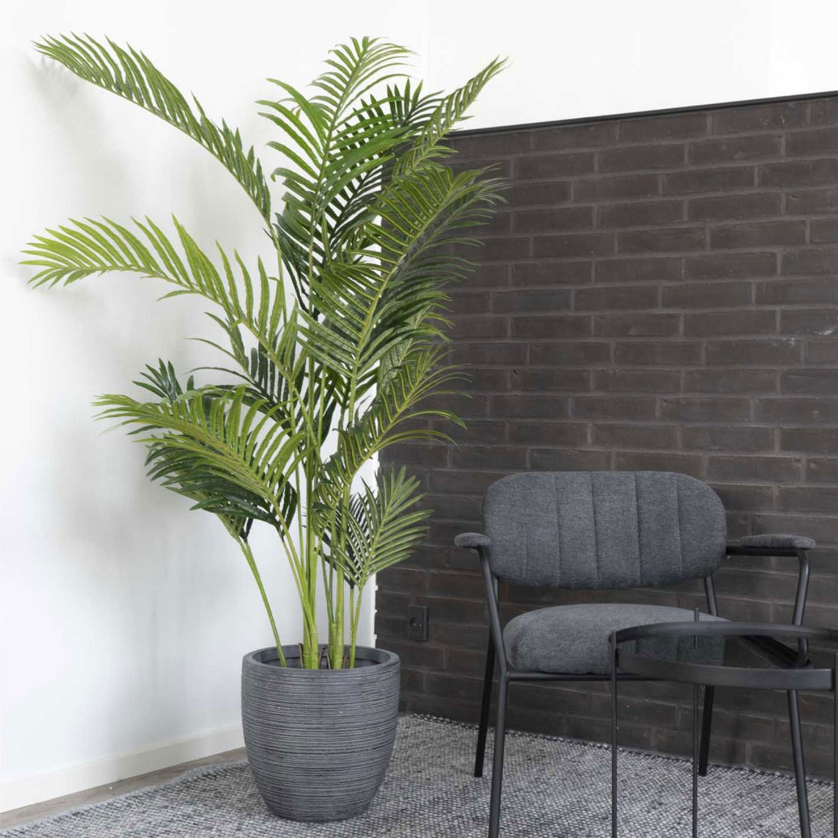 Plante artificielle H175 cm- ARECA PALM vert, HOUSE NORDIC