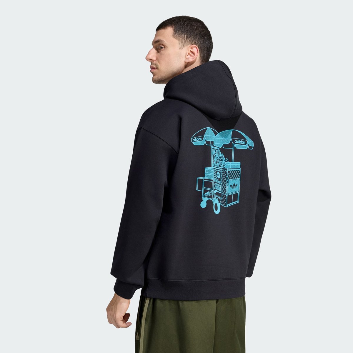 Sweat-Shirt À Capuche Food Cart black, adidas Originals