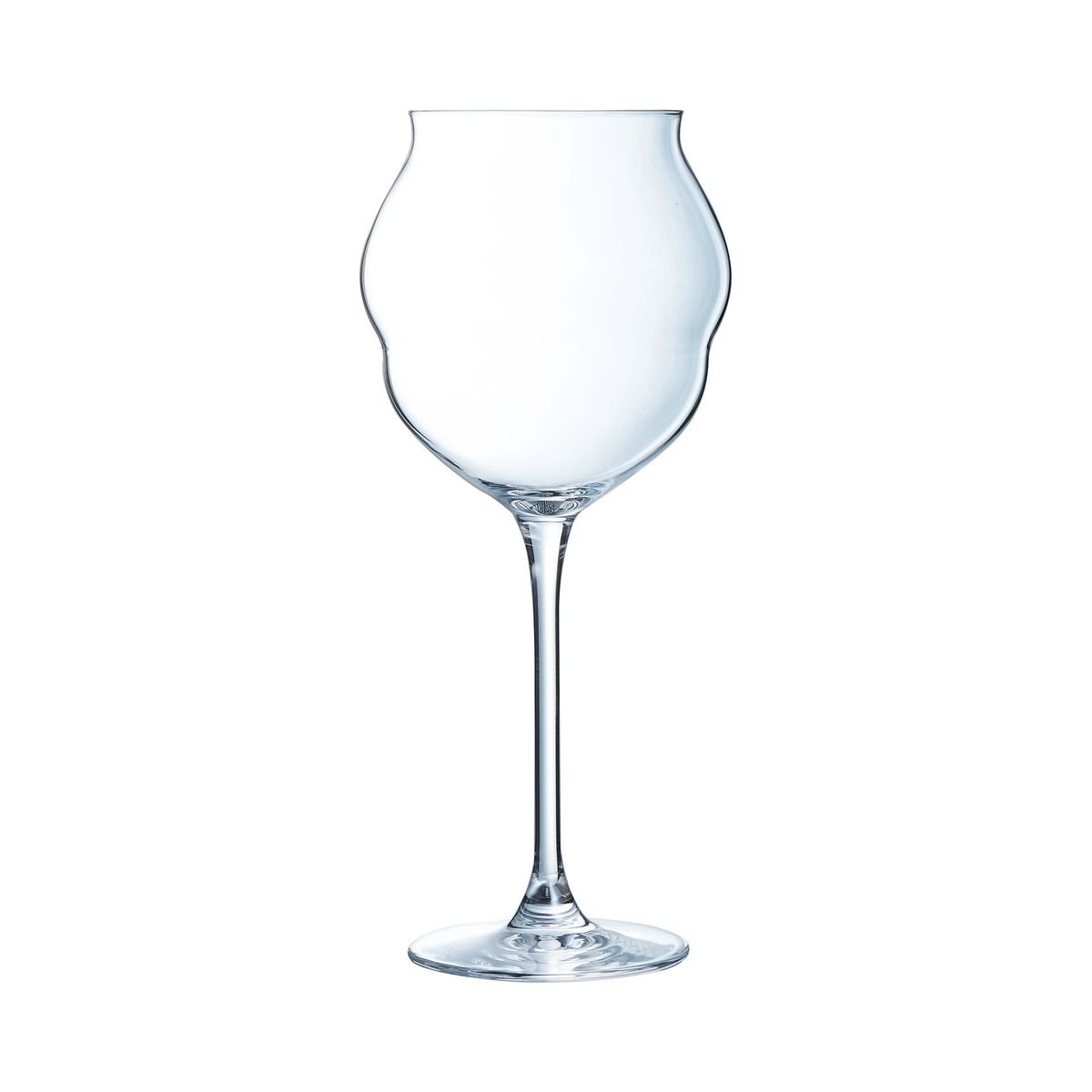 6 verres à vin 60cl -MACARON transparent, CHEF&SOMMELIER