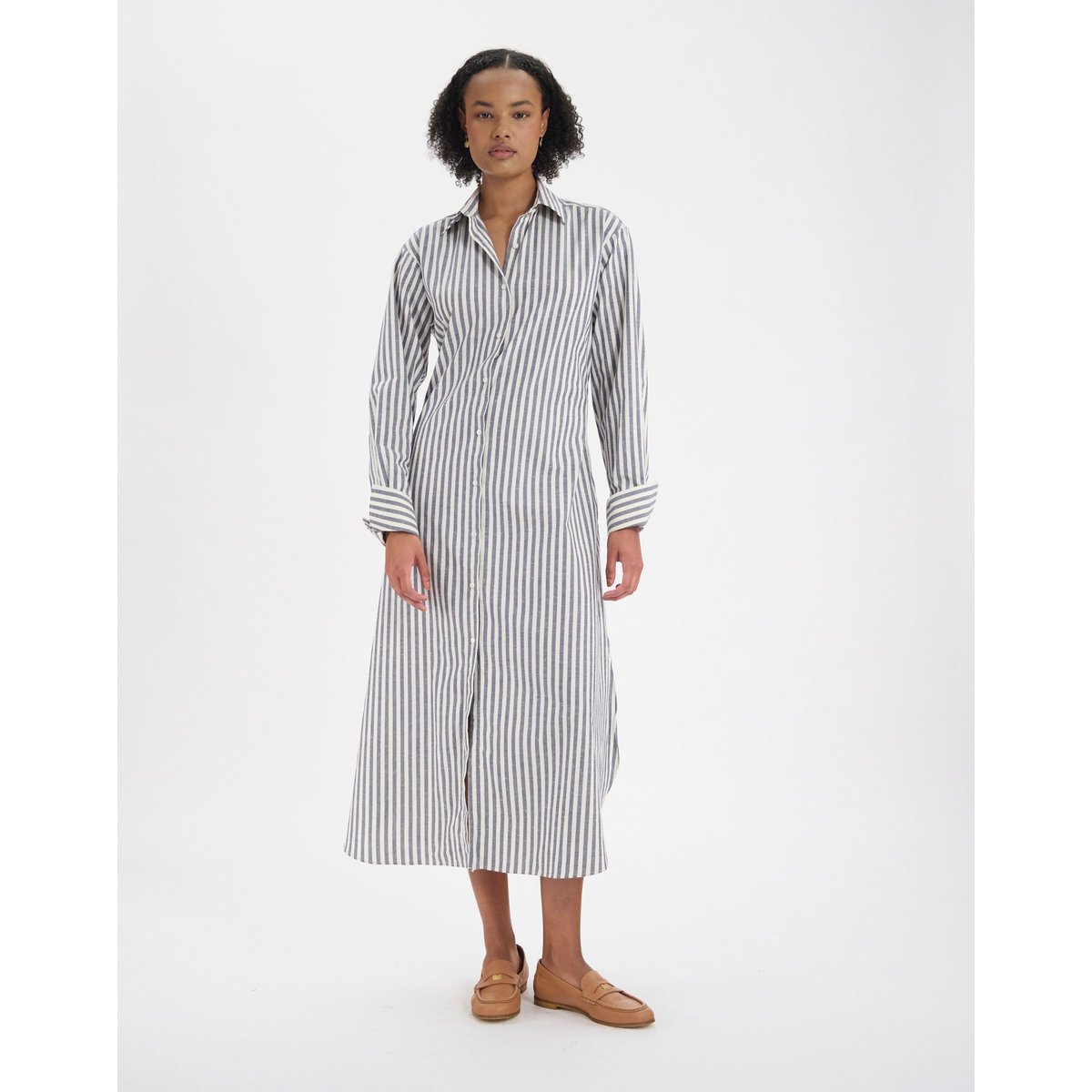 Robe Douglas en coton bleu blue, INES DE LA FRESSANGE PARIS