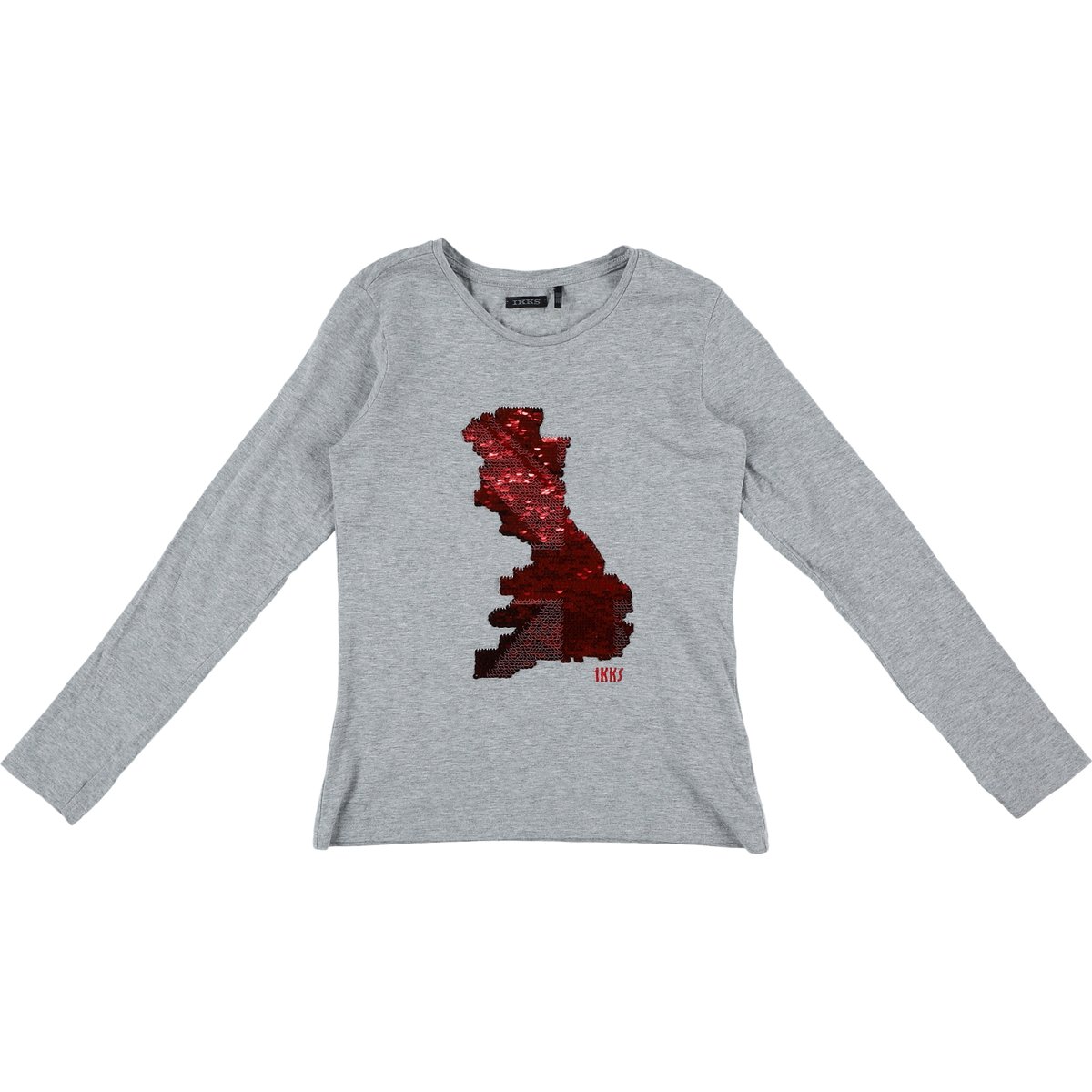 T-shirt - Très bon état gris, IKKS