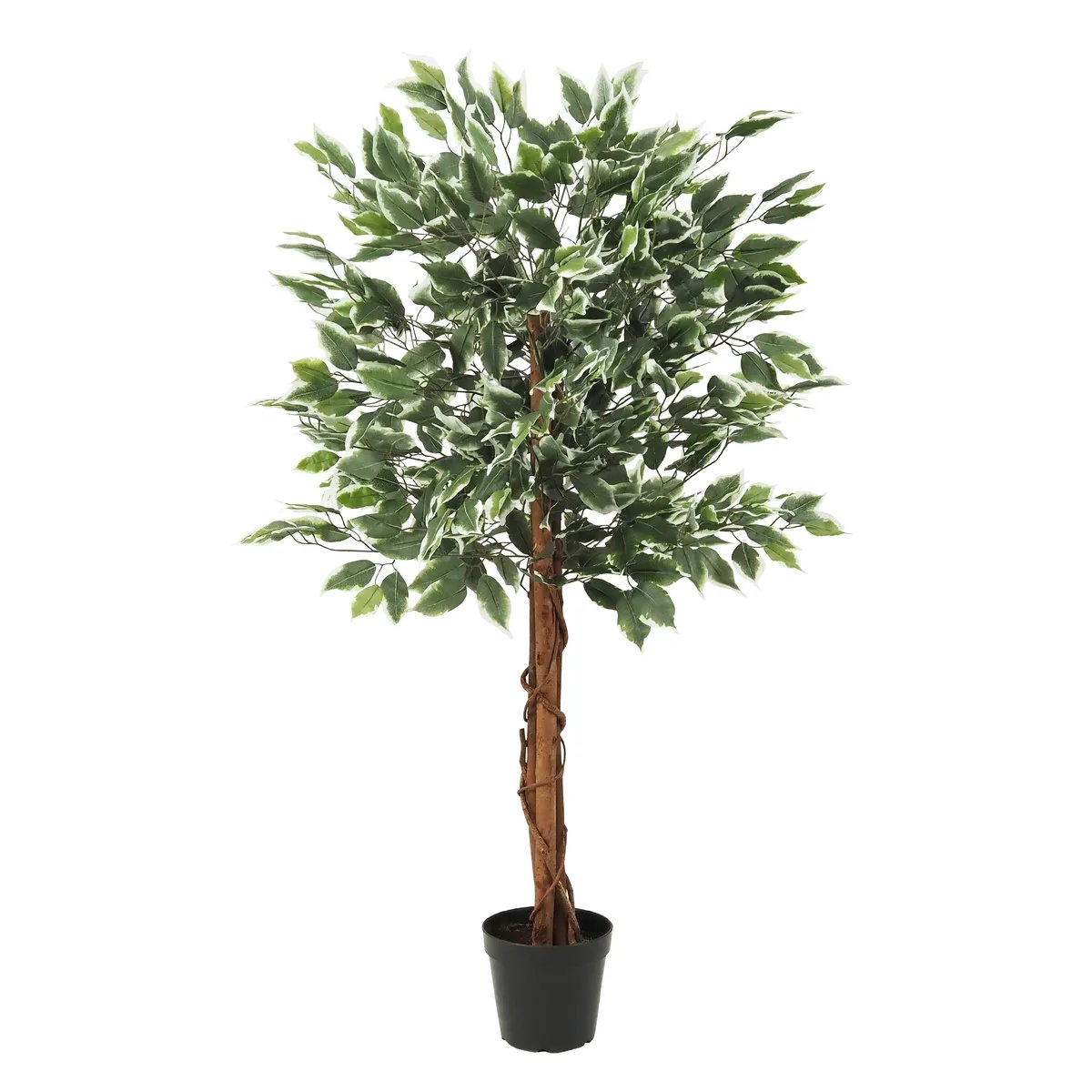 Ficus artificiel panaché 588 feuilles 120cm autres, LIGNE DECO