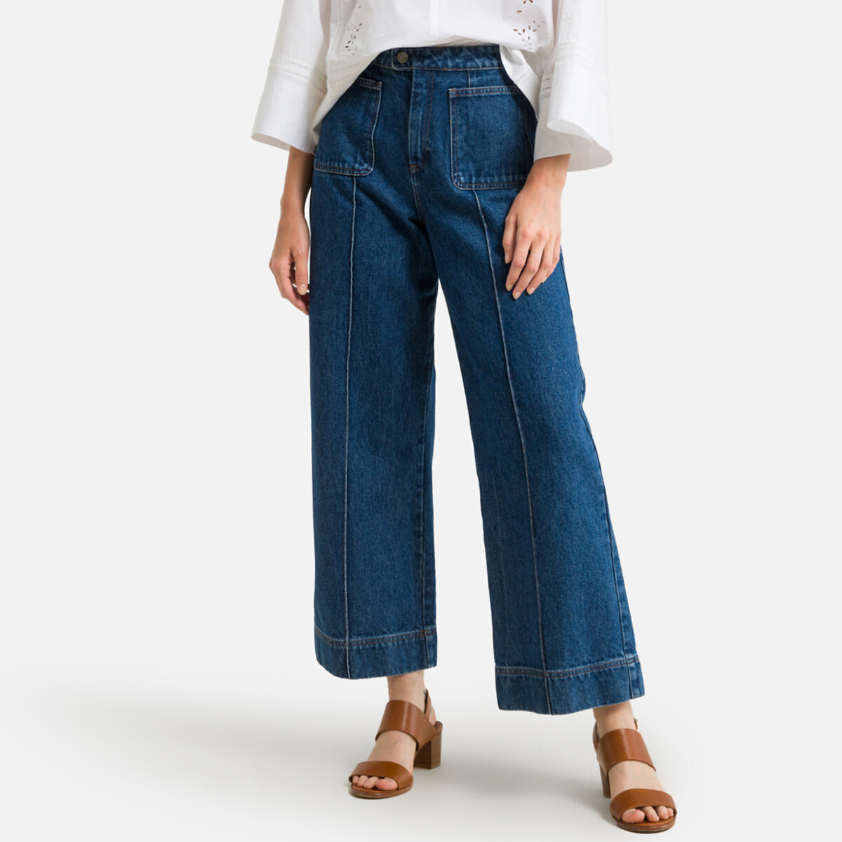 Jean large taille haute HARRY denim, SOEUR