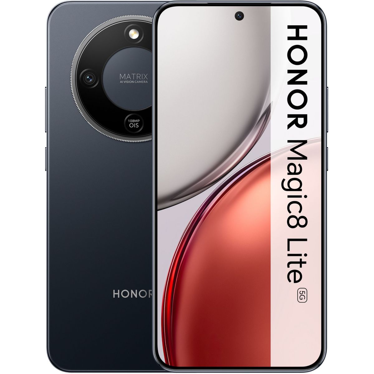 Smartphone Pack Magic 8 Lite 5G 256Go + Honor Choice Earbuds X7i Blanc couleur unique, HONOR