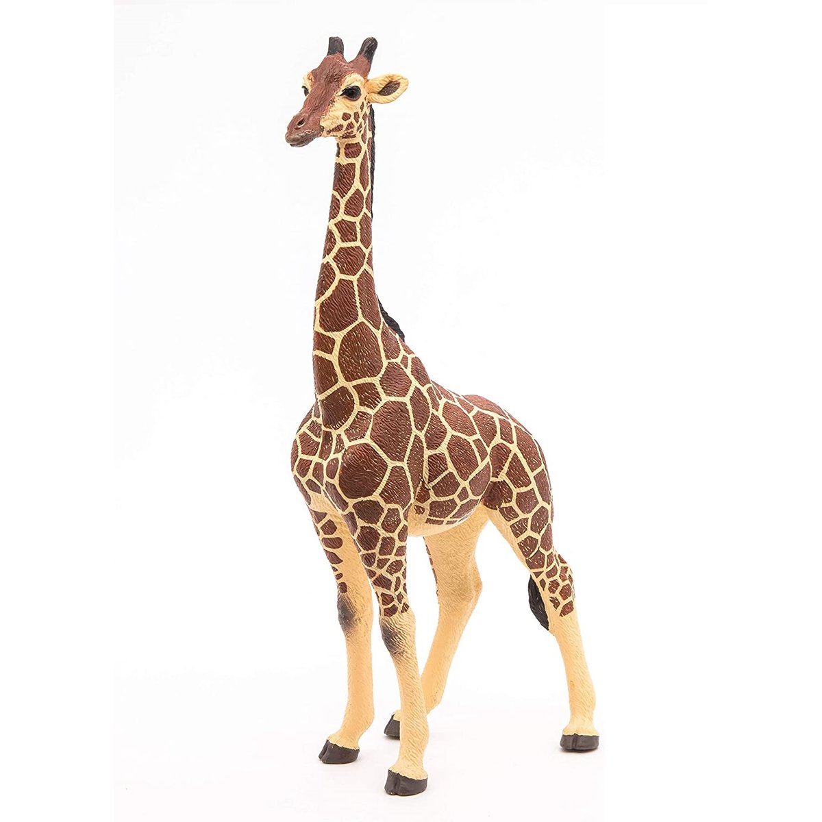 Figurine Girafe mâle marron, PAPO