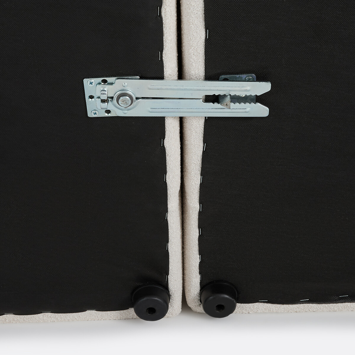 Canapé droit, 5 places, 4 en 1, en bouclette fine, FANO ecru, LA REDOUTE INTERIEURS